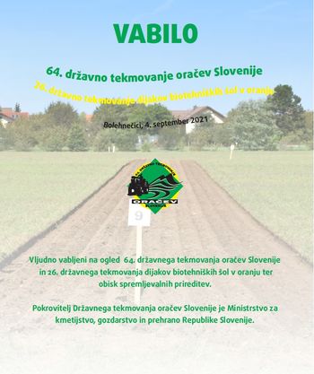 64. državno tekmovanje oračev Slovenije