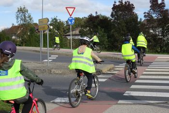 Kolesarski izpiti na  OSNOVNI ŠOLI Križevci