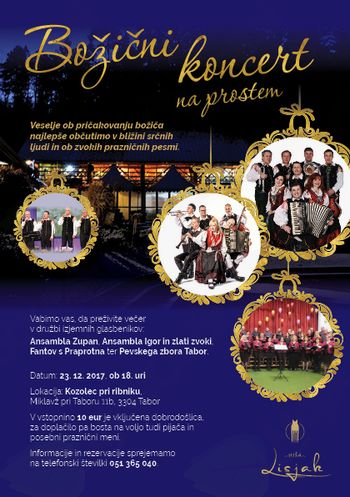 Božični koncert na prostem