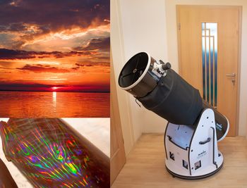 Astronomska delavnica za sladkosnede: Kaj je mavrična čokolada in zakaj je sončni zahod rdeč? - ODPOVEDANO