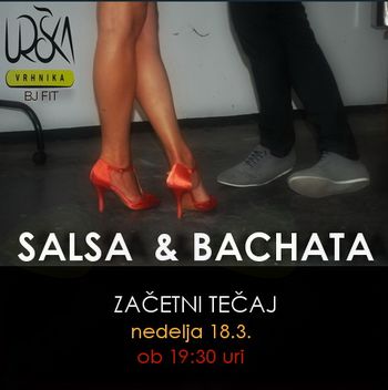 PLESNA ŠOLA URŠKA VRHNIKA - ZAČETNI PLESNI TEČAJ SALSE