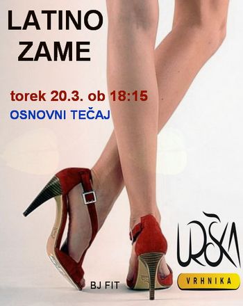 PLESNA ŠOLA URŠKA VRHNIKA - PLESNI TEČAJ LATINO ZAME