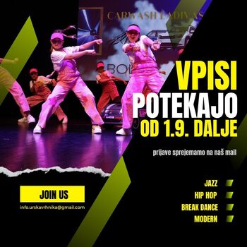 PLESNA ŠOLA URŠKA VRHNIKA - HIP HOP na OŠ Ivana Cankarja