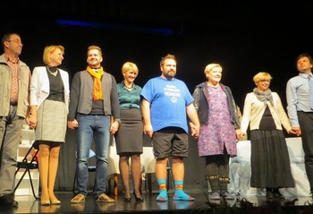 Gledališka predstava - komedija v Gornjih Petrovcih