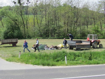 Čistilna akcija v Občini Gornji Petrovci