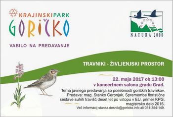 Predavanje o posebnostih goričkih travnikov