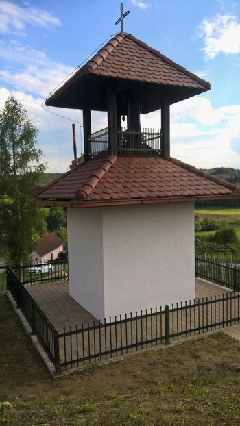 Blagoslovitev obnovljenega Evangeličanskega zvonika v Boreča
