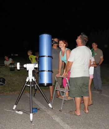 Nočni pohod do sv. Trojice z ogledom zvezdnih utrinkov