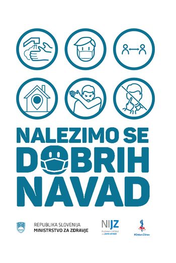 Kampanja Covid -19 - Nalezimo se dobrih navad