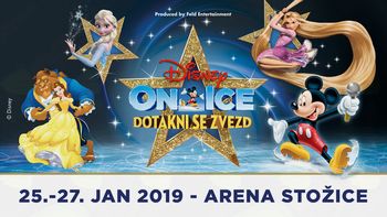 Akrobatski spektakel Disneyevih junakov na ledenem odru - Disney on Ice predstavlja Dotakni se zvezd!