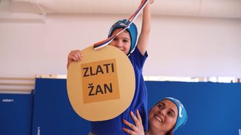 Za Žana navijajo tudi najmlajši