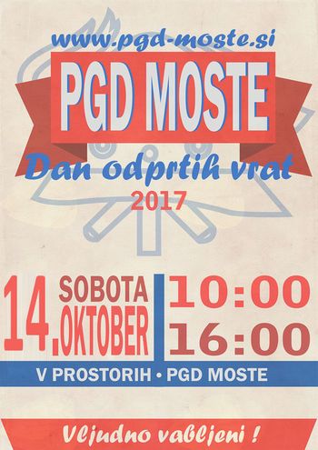  Dan odprtih vrat v okviru meseca oktobra - mesec požarne varnosti