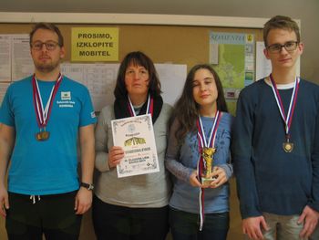 III. ČLANSKA ŠAHOVSKA LIGA ZAHOD