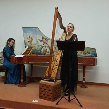 Mojstrski tečaj baročnega petja z mezzosoprarnistko in harfistko  Tanjo Vogrin