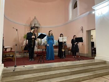 SODELOVANJE KULTURNEGA IN GLASBENEGA DRUŠTVA OBUDILO BAROČNO GLASBO V OREHOVLJAH