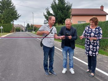 OTVORITEV CESTE PROTI OSNOVNI ŠOLI KRIŽEVCI