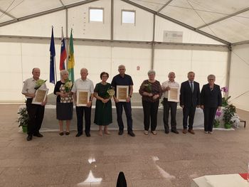 SREČANJE STAREJŠIH OBČANOV IN ZAKONSKIH JUBILANTOV