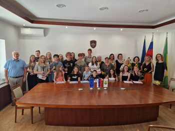 SPREJEM NAJUSPEŠNEJŠIH UČENCEV PRI ŽUPANU