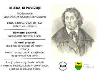 VABILO NA PROSLAVO OB SLOVENSKEM KULTURNEM PRAZNIKU