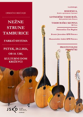 VABILO - NEŽNE STRUNE TAMBURICE VABILO - NEŽNE STRUNE TAMBURICE