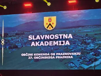 SLAVNOSTNA  AKADEMIJA V POBRATENI OBČINI KOMENDA