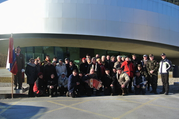 Spominska slovesnost ob 74. obletnici zadnjega boja pohorskega bataljona Spominska slovesnost ob 74. obletnici zadnjega boja pohorskega bataljona