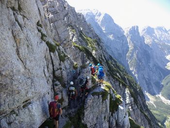 Očak Triglav nas je lepo sprejel. Očak Triglav nas je lepo sprejel.