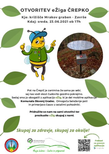 OTVORITEV eŽIGA ČREPKO