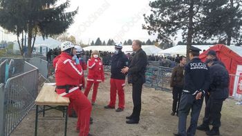 Ekipa prve pomoči CZ Občine Miren-Kostanjevica pomagala v Dobovi