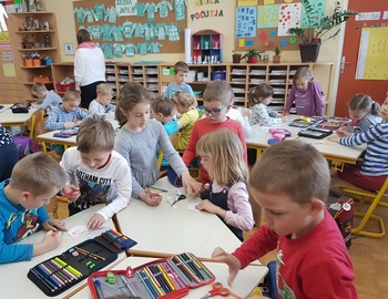 Obisk bodočih prvošolcev na OŠ Sava Kladnika Sevnica Obisk bodočih prvošolcev na OŠ Sava Kladnika Sevnica