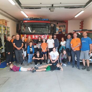 Mladi gasilci PGD Loka na letovanju v Slatni nad Ratečami