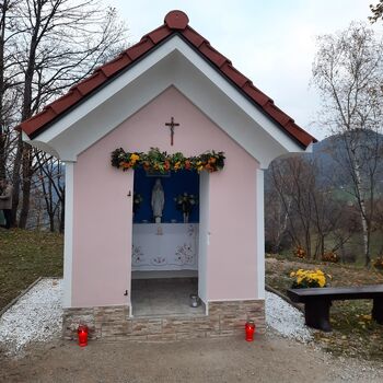 Blagoslov obnovljene 'Joškove kapelice' Blagoslov obnovljene 'Joškove kapelice'