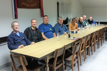 Vaja s sredstvi za radijske zveze štaba CZ Gornji Grad in gasilcev