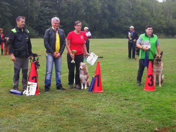 Uspešen mesec za naše tekmovalce šolanih psov Uspešen mesec za naše tekmovalce šolanih psov