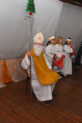 Sv. Miklavž obiskal gasilski dom Stara Nova vas