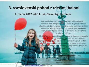 3. vseslovenski pohod z rdečimi baloni