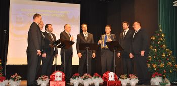 Koncert Ljutomerskega okteta z gostjama duo Beročka 