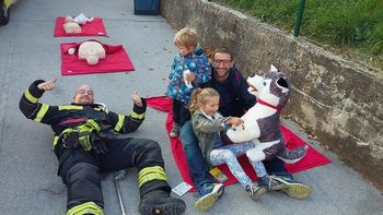 Vaje iz prve pomoči za občane