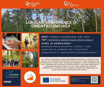LOKALNA KONFERENCA O ORIENTACIJSKI HOJI