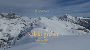 Fotoreportaža : PD na Kalškem grebenu, 9.2.2019