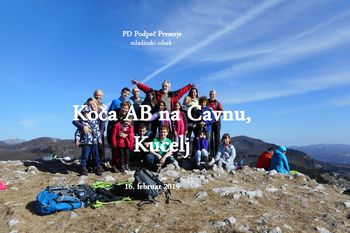 FOTOREPORTAŽA : Mladi planinci PD Podpeč Preserje na Kuclju  16.2.2019