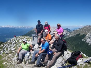 Planinski pohod z veterani na Begunjščico