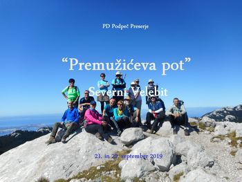 Fotoreportaža : PD po Premožićevi stezi na Severnem Velebitu 21. in 22. 9. 2019  