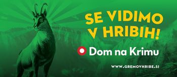 Gremo v hribe - Dom na Krimu 11.7.2020