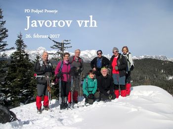 Planinski izlet veterani na Javorov vrh in Galetovec