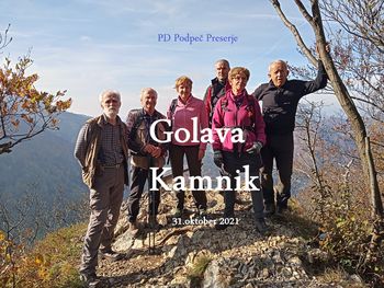 PD od Golave na Kamnik  31.10.2021