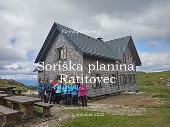 Veterani PD od Soriške planine na Ratitovec 1.10.2025