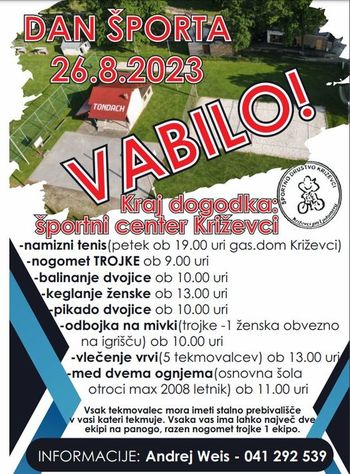 25. Občinski praznik: Dan športa