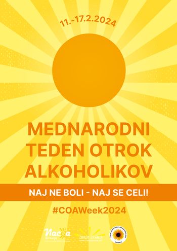 MEDNARODNI TEDEN OTROK ALKOHOLIKOV