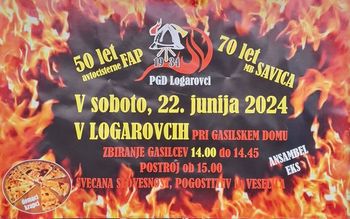 Veselica PGD Logarovci 90 let